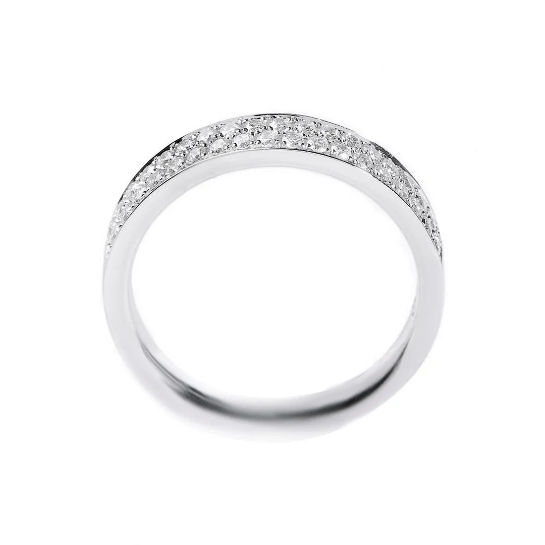 18K White Gold Tdw. 0.30ct Diamond Ring - 20568566