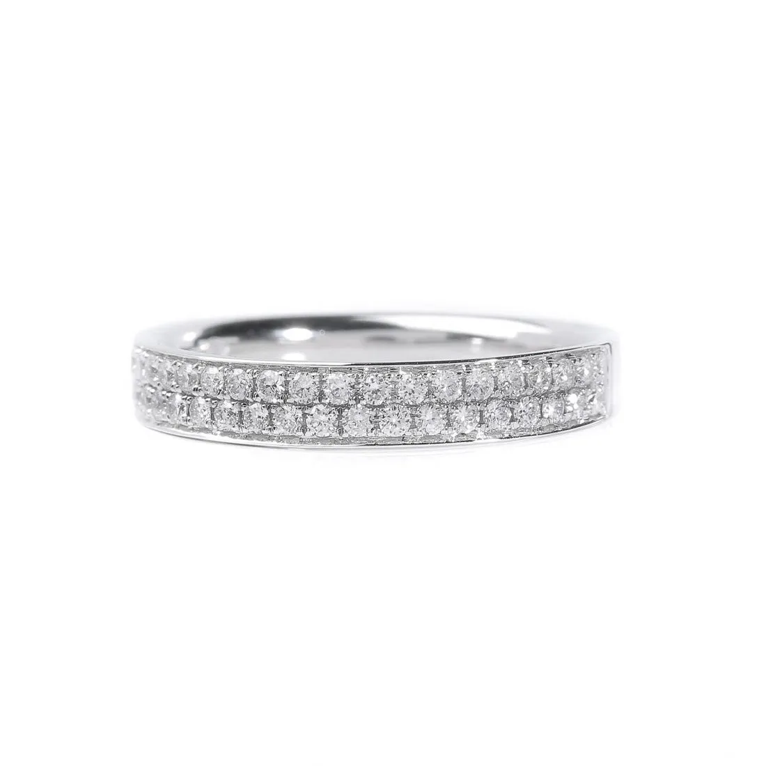 18K White Gold Tdw. 0.30ct Diamond Ring - 20568566