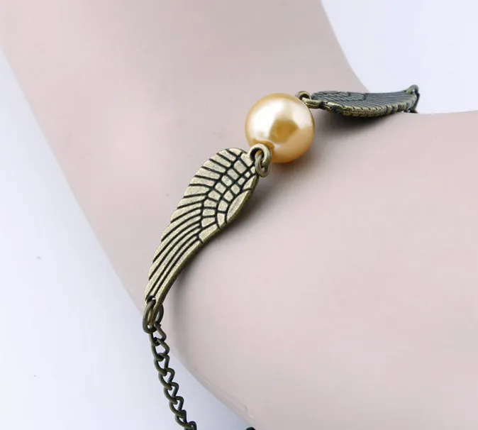 2015 New Harry Potter Golden Snitch Bracelet