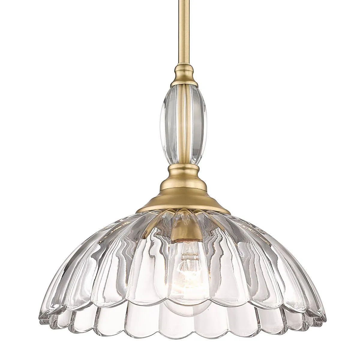 Audra 12 in. Pendant Light Brushed Champagne Bronze Finish