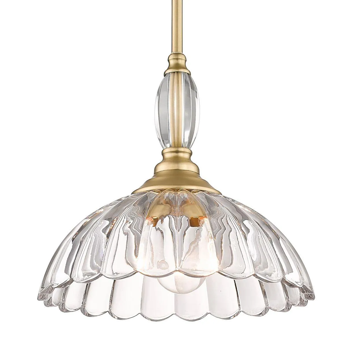 Audra 12 in. Pendant Light Brushed Champagne Bronze Finish