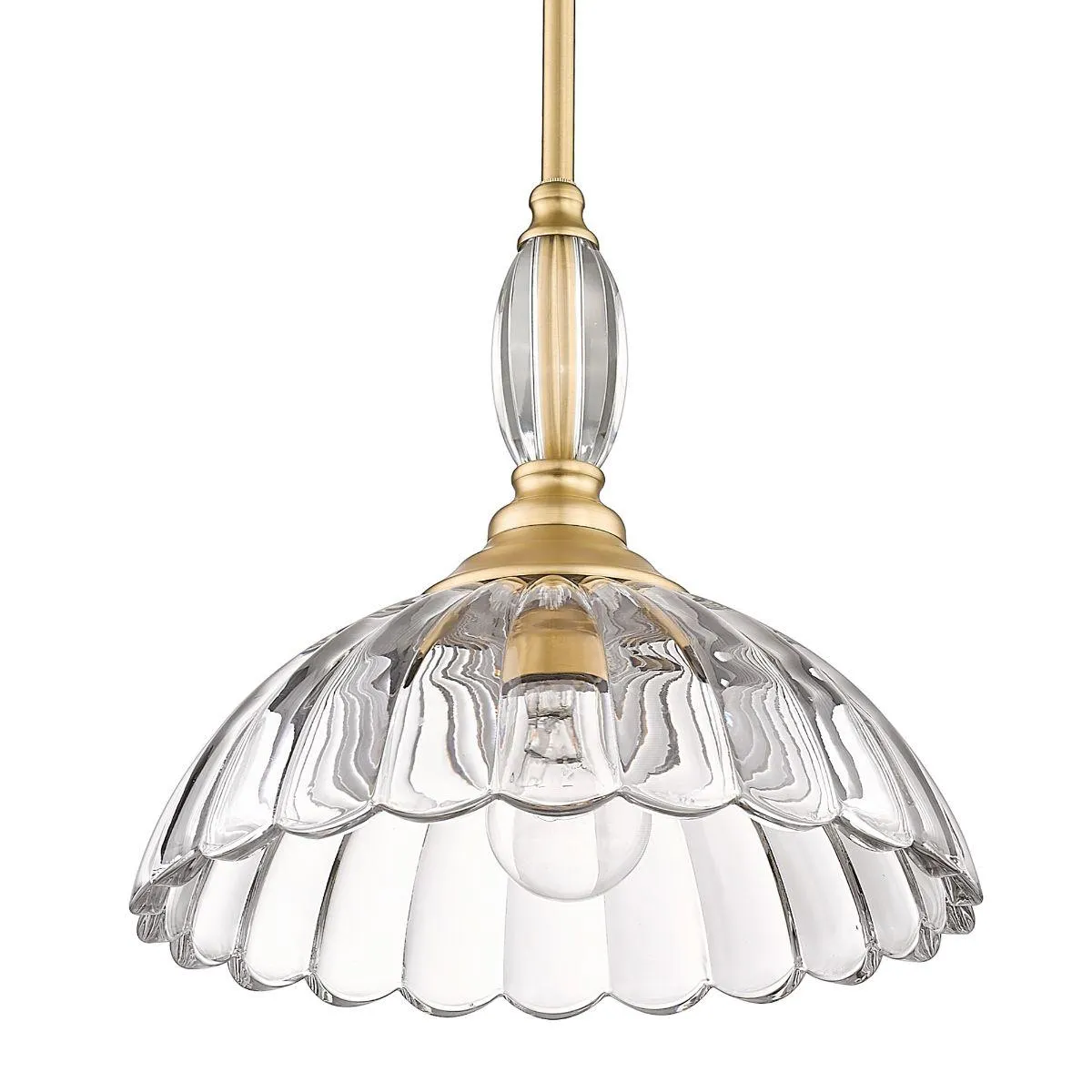 Audra 12 in. Pendant Light Brushed Champagne Bronze Finish