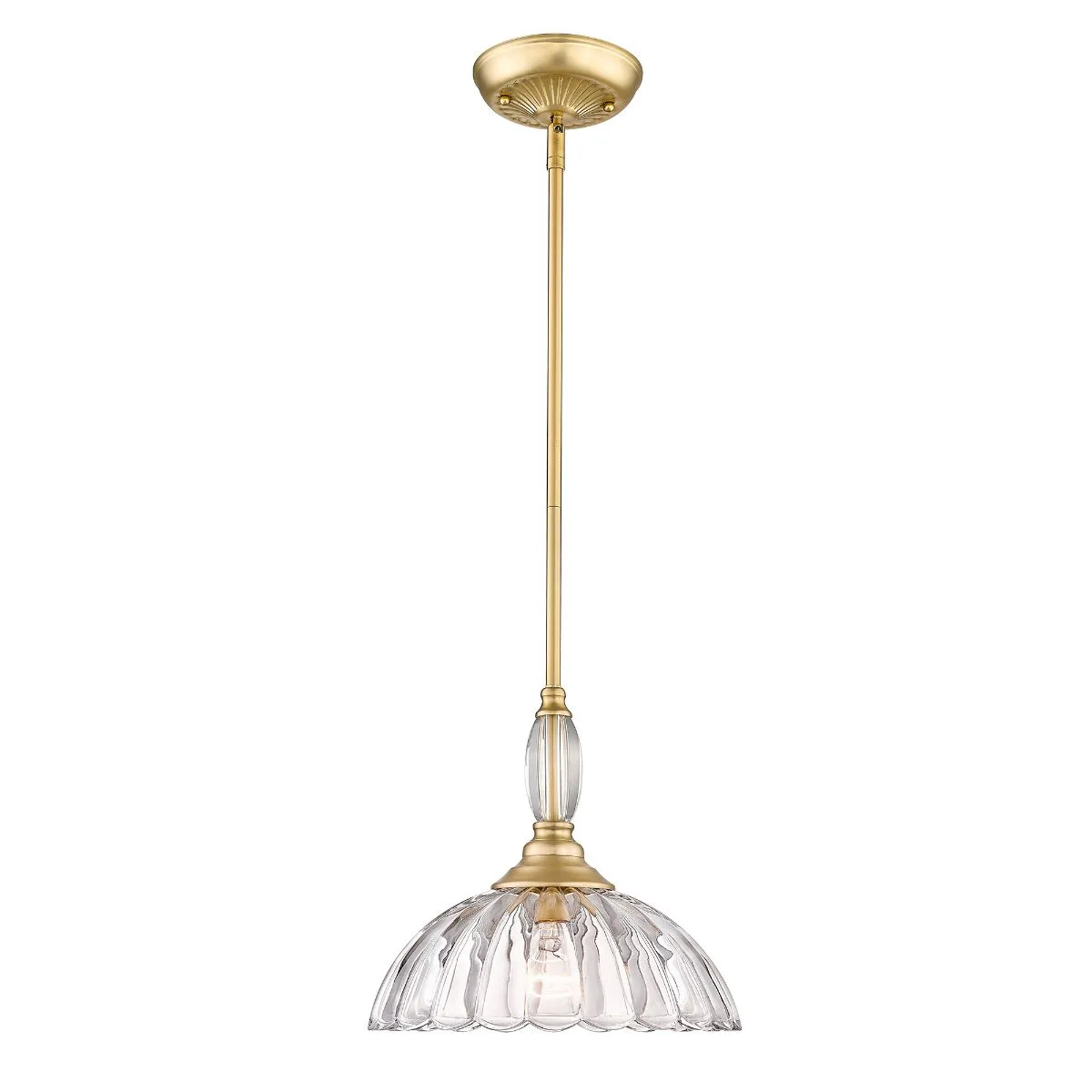 Audra 12 in. Pendant Light Brushed Champagne Bronze Finish