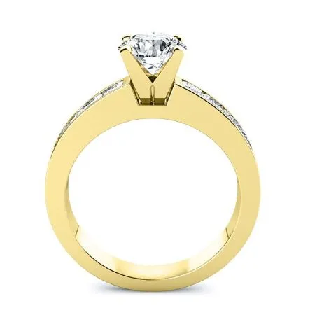 Ayana - Princess Moissanite Engagement Ring