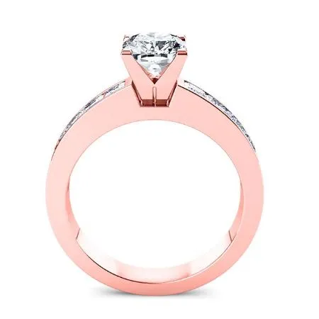 Ayana - Princess Moissanite Engagement Ring