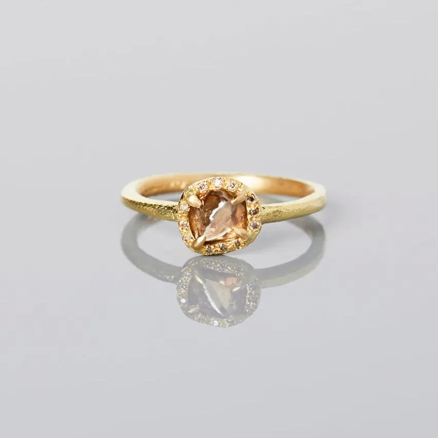 BDR19-OOAK | 0.55 Carat 15th Anniversary One-of-a-Kind Brown Diamond Ring