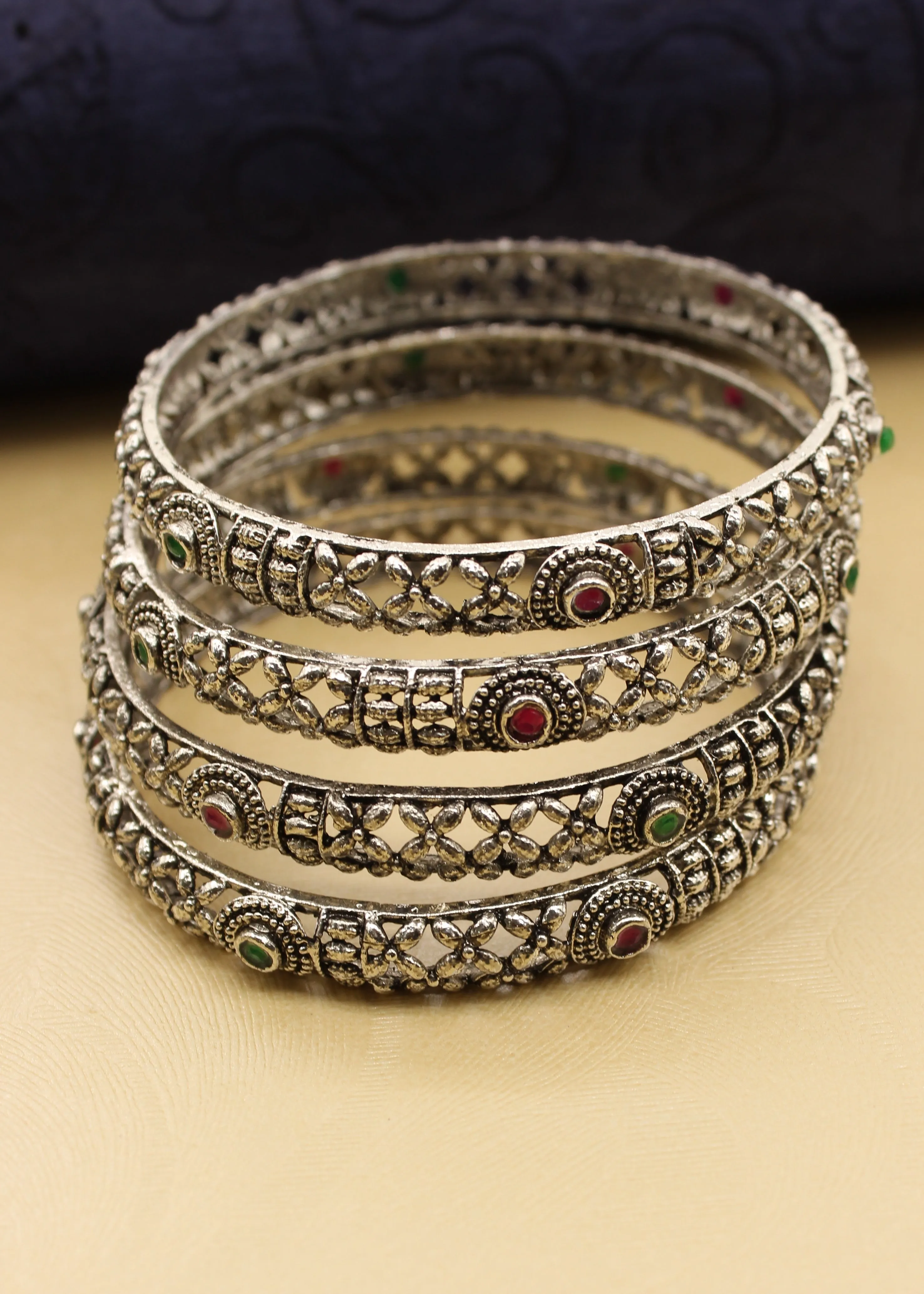 BEAUTIFUL OXIDISED BANGLES