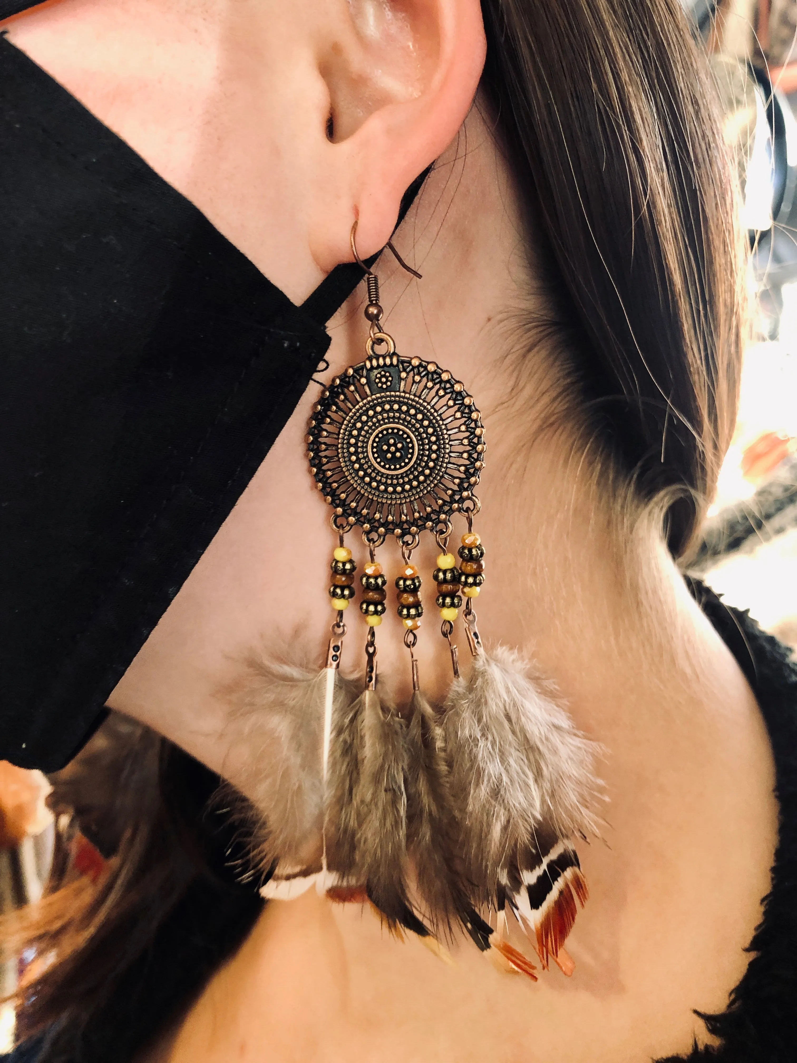 Big Sur Feather Earrings