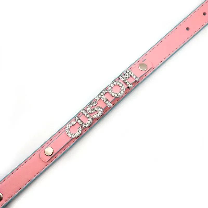 Bubblegum Trans Color Custom Collar