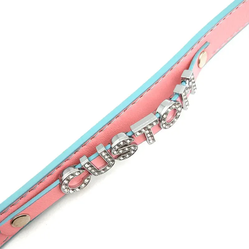 Bubblegum Trans Color Custom Collar