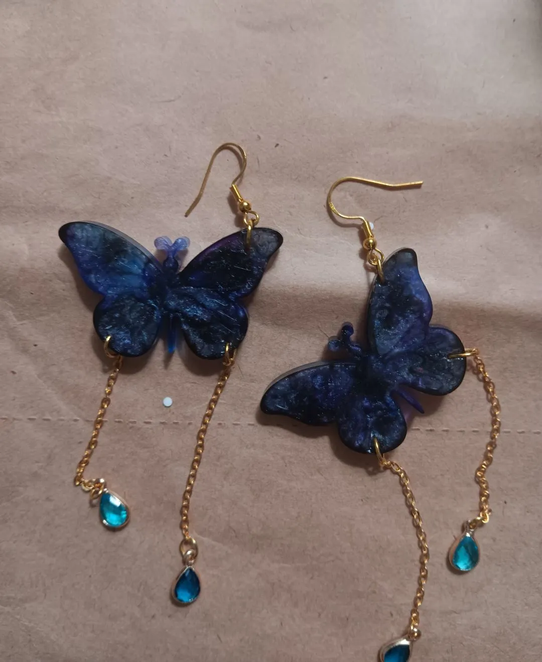 Butterfly earrings inspired by enchanting beauty of the natural word for mystical vivid touch to your jewelry collections.