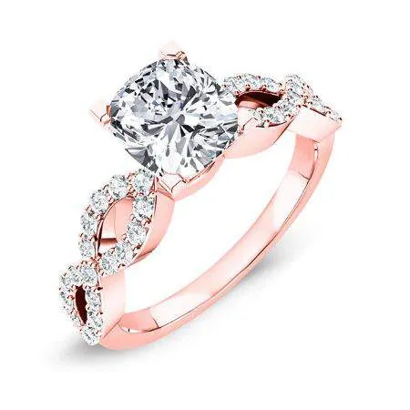 Camellia - Cushion Diamond Engagement Ring