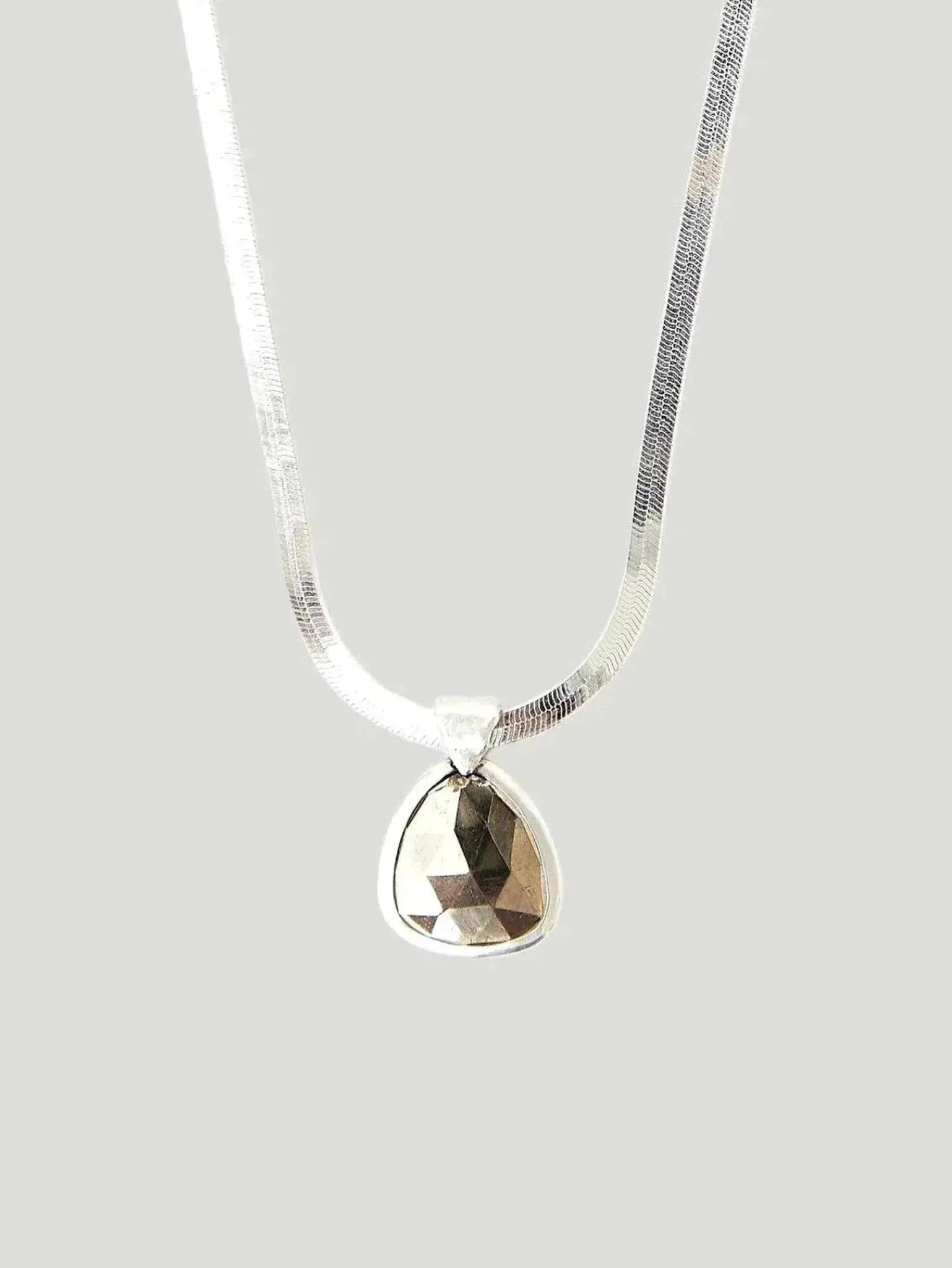 Chan Luu Herringbone Pendant Necklace