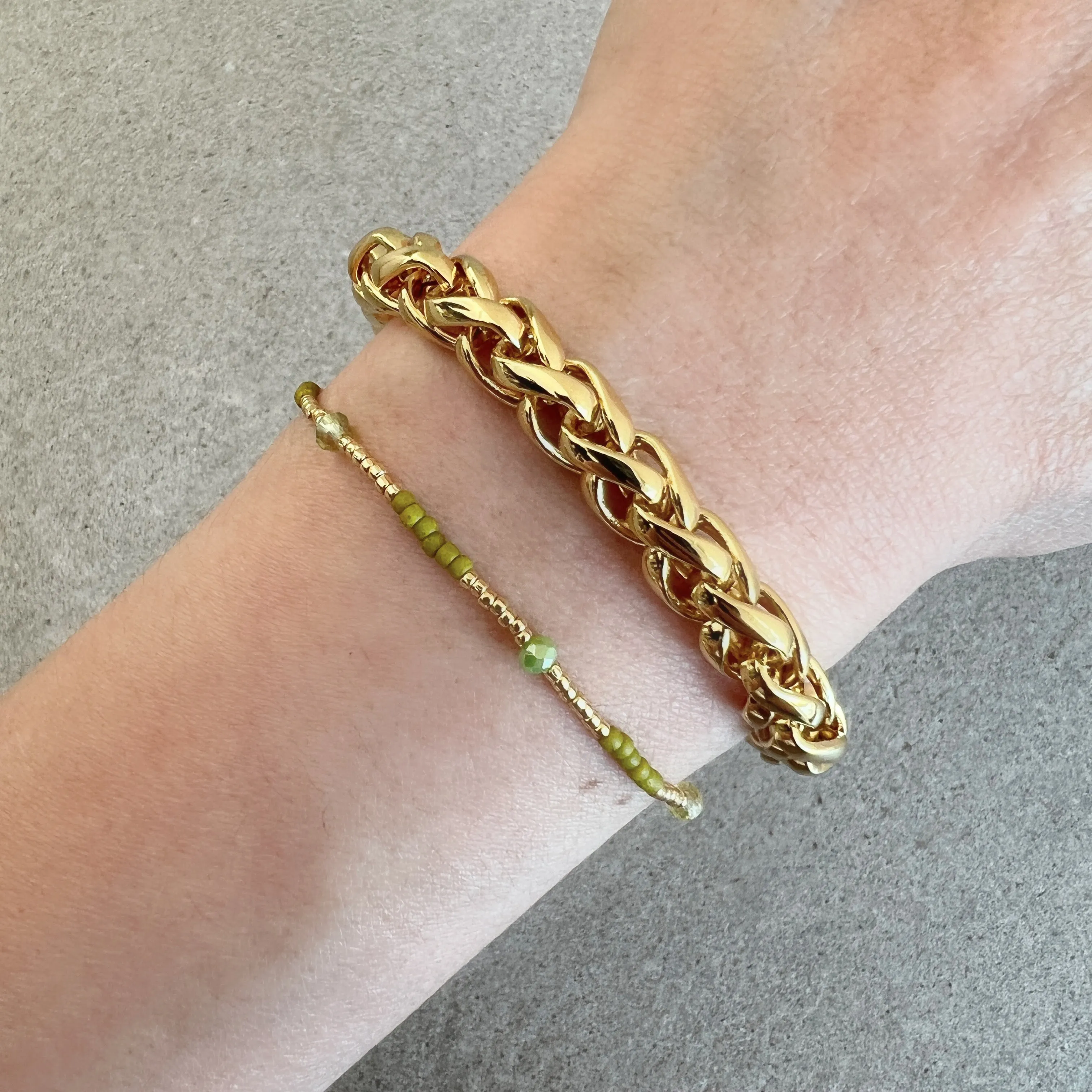 Clemence Bracelet, Wild Lime