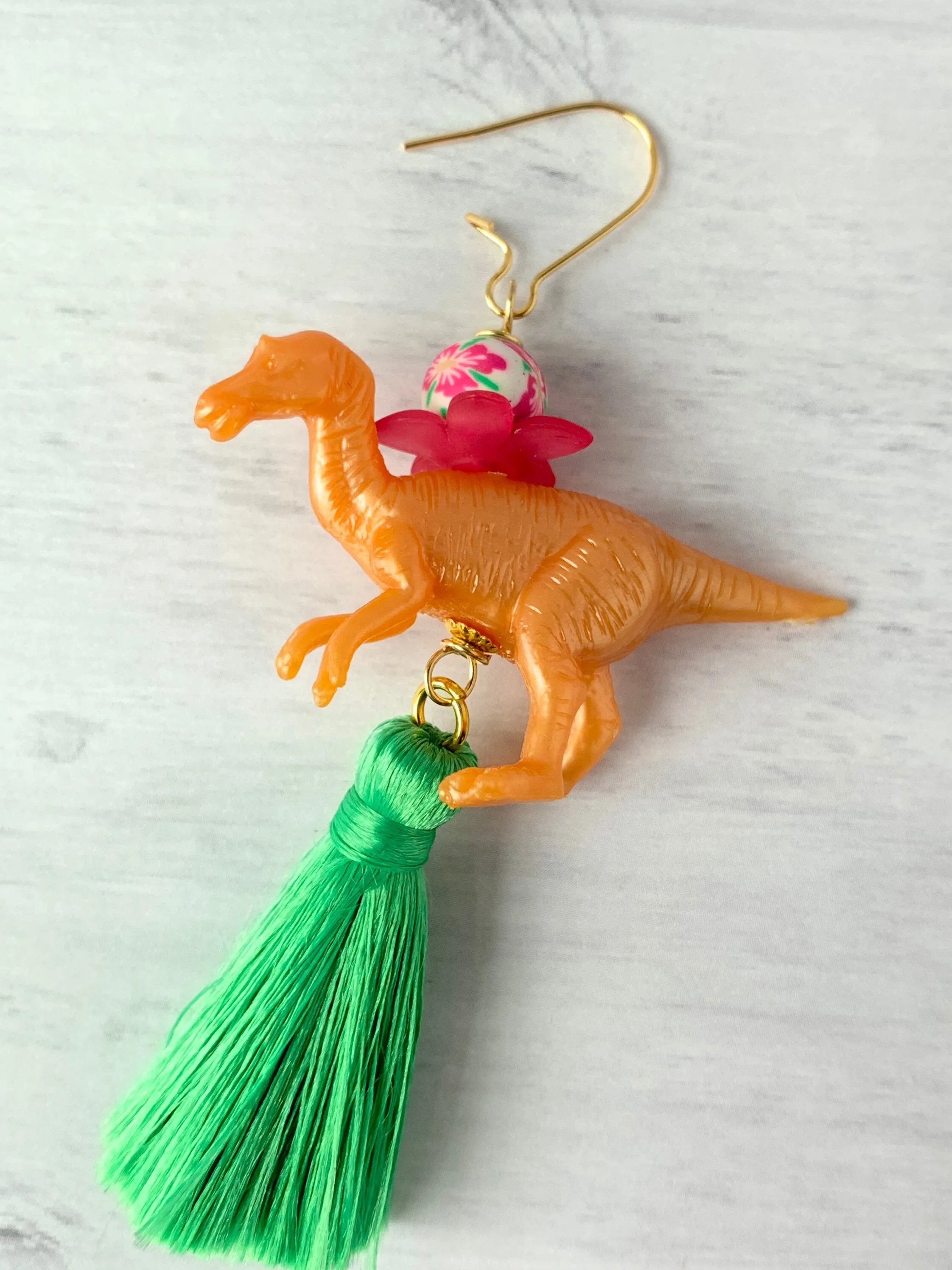 Clementine Velociraptor Earrings