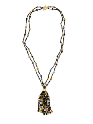 Cubism Tassel Necklace