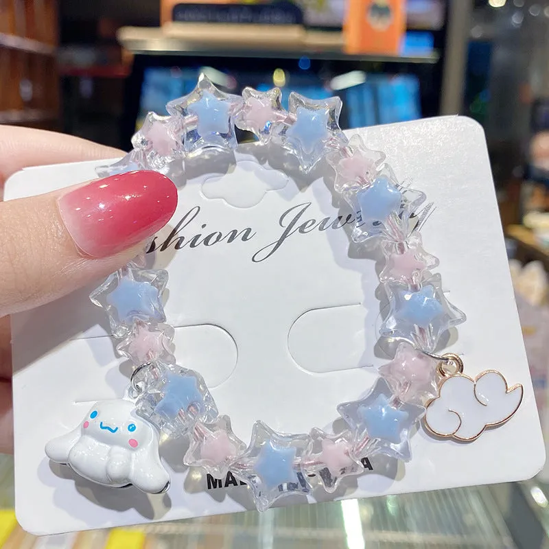 Cute dog Cartoon Bell Bracelet