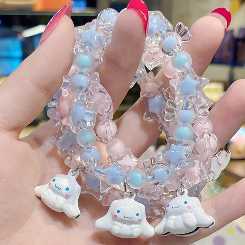 Cute dog Cartoon Bell Bracelet