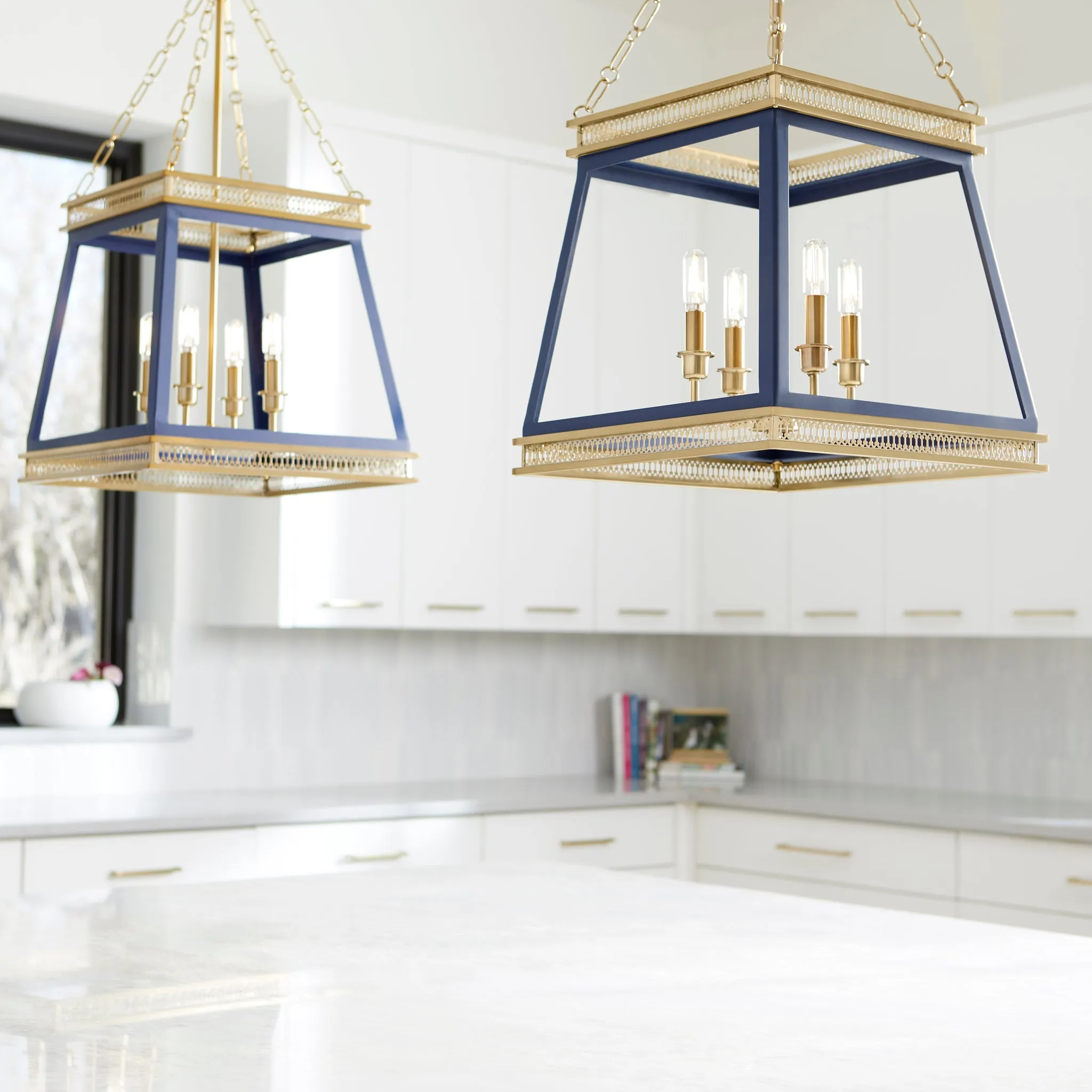 Cyan Design 10904 Gerard Pendant - Aged Brass Modern Farmhouse