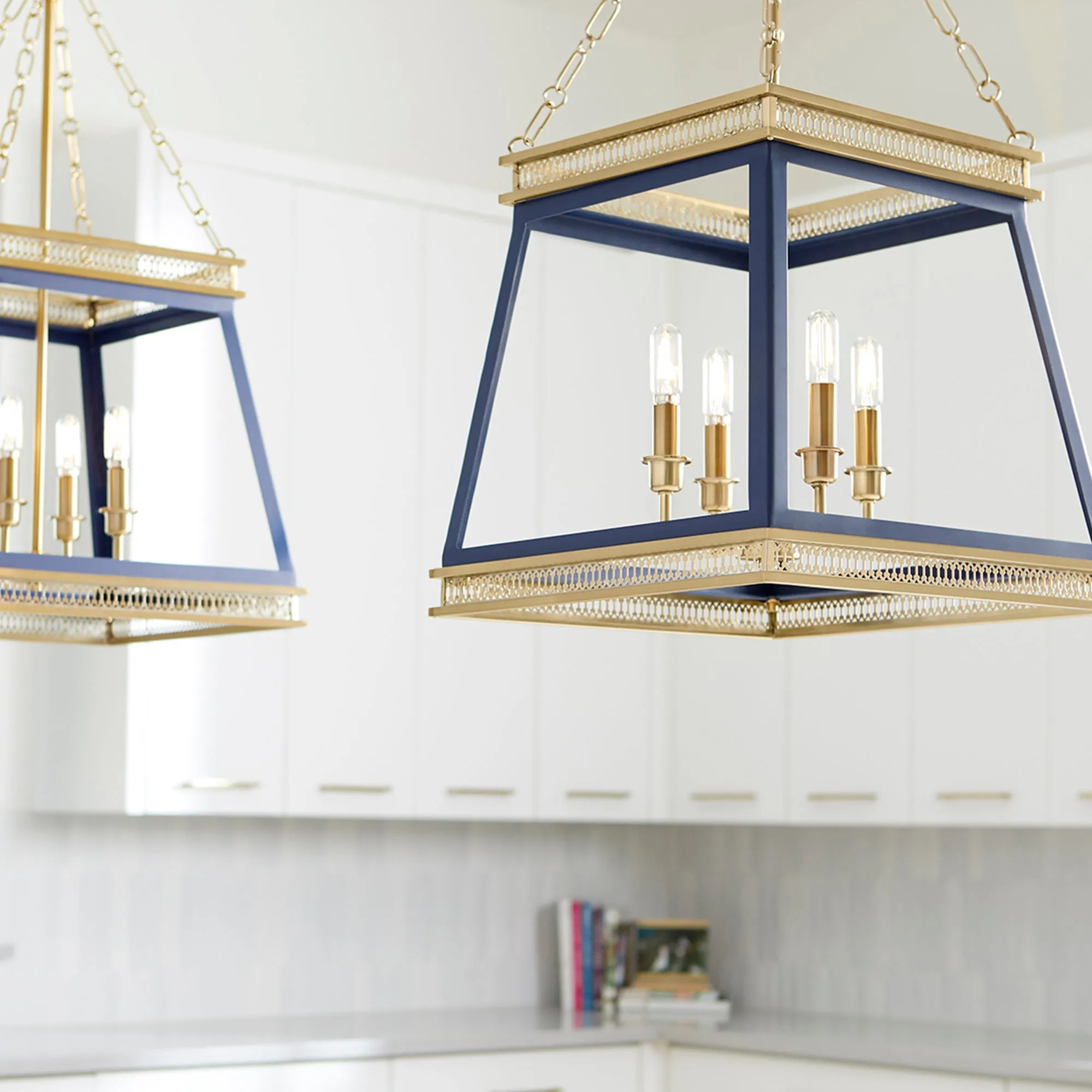 Cyan Design 10904 Gerard Pendant - Aged Brass Modern Farmhouse