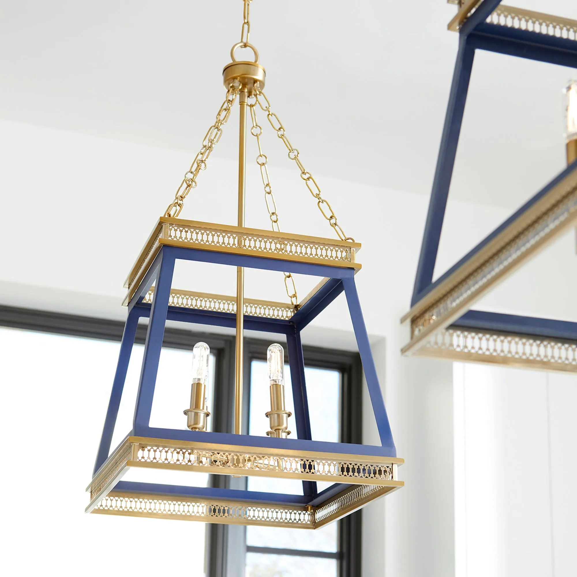 Cyan Design 10904 Gerard Pendant - Aged Brass Modern Farmhouse