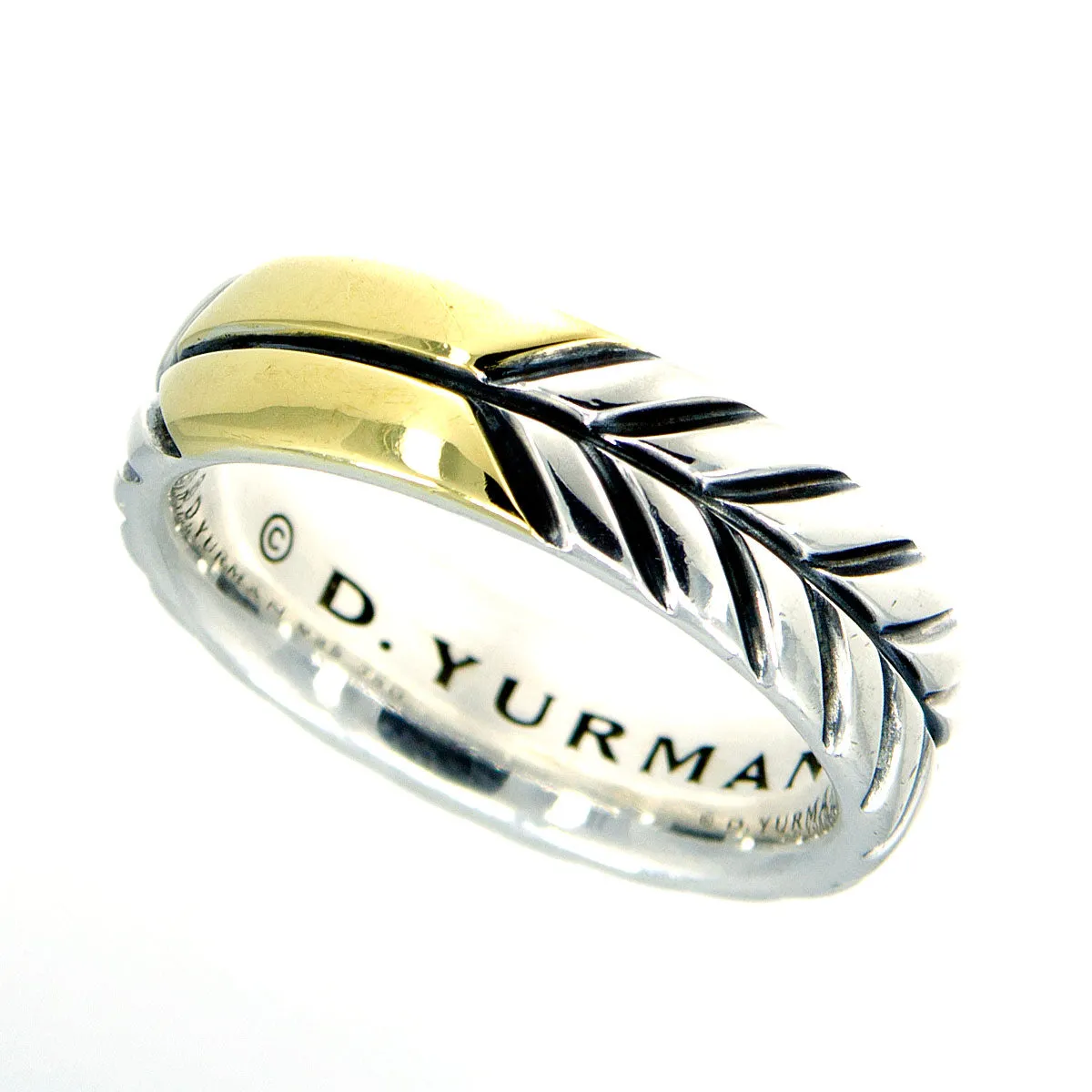 David Yurman Chevron Wedding Band