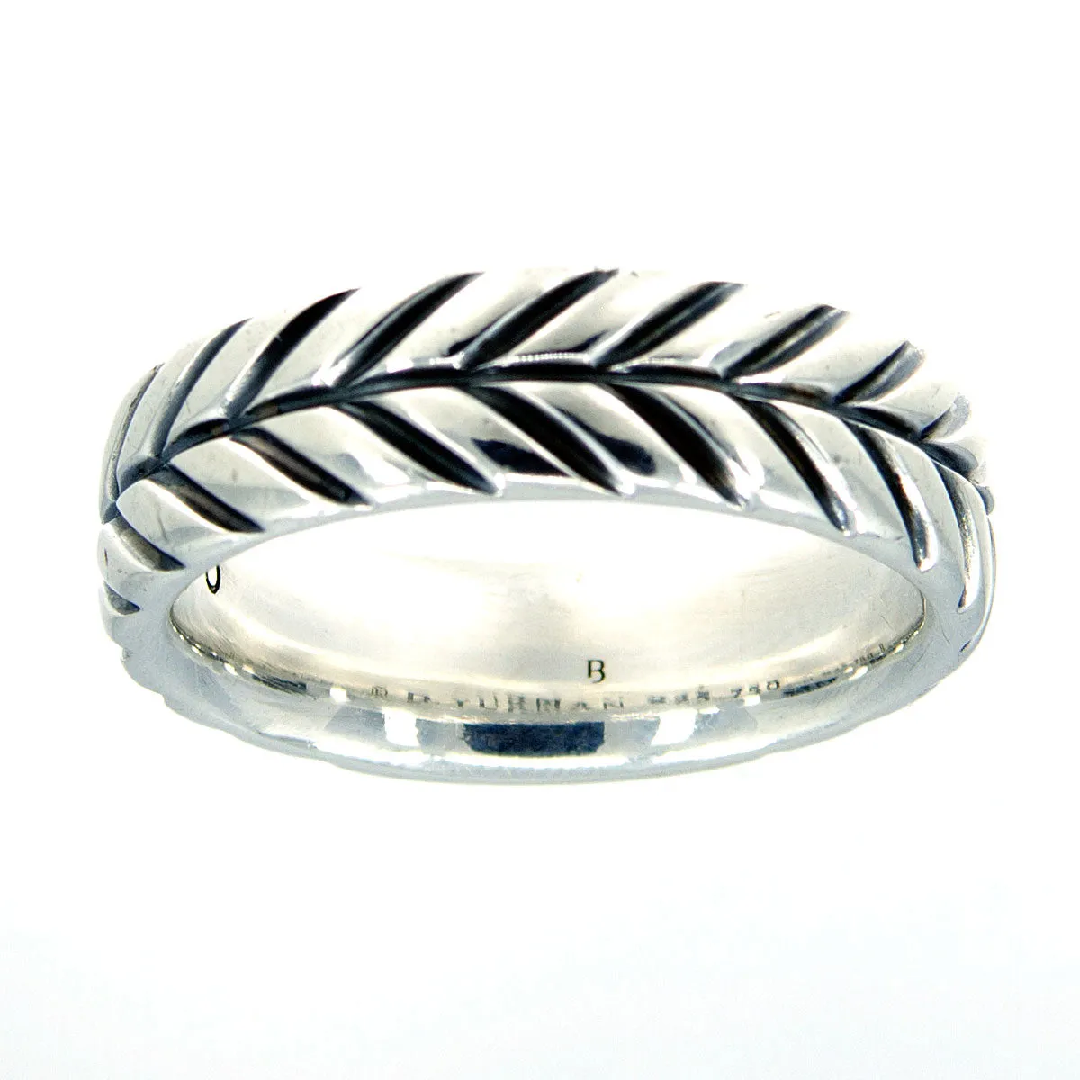 David Yurman Chevron Wedding Band