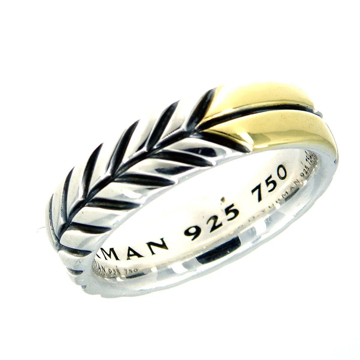 David Yurman Chevron Wedding Band