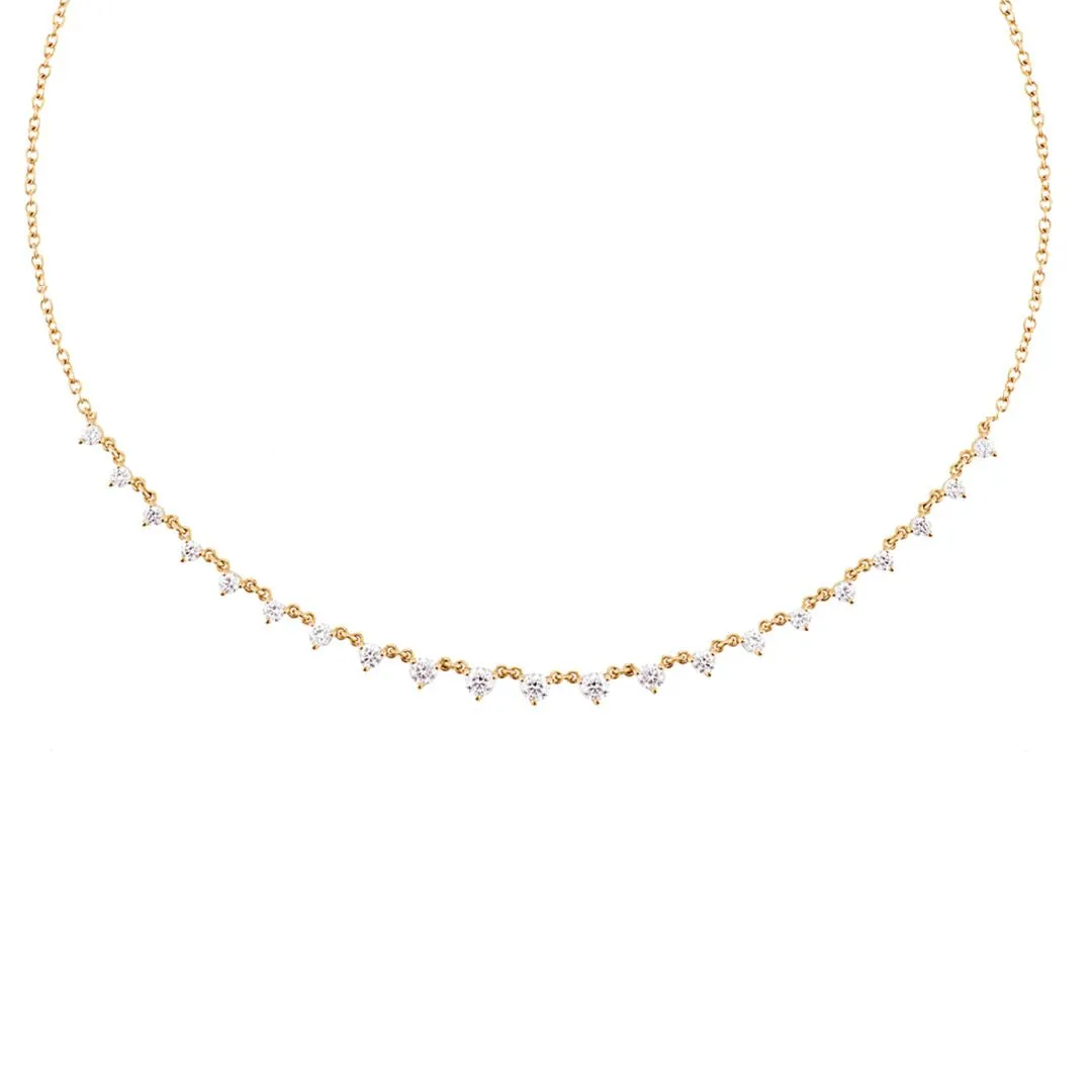 Diamond Bib Necklace