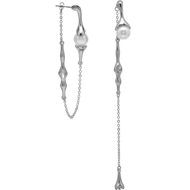 E21 Minimalist Style Pearls Drop Earrings