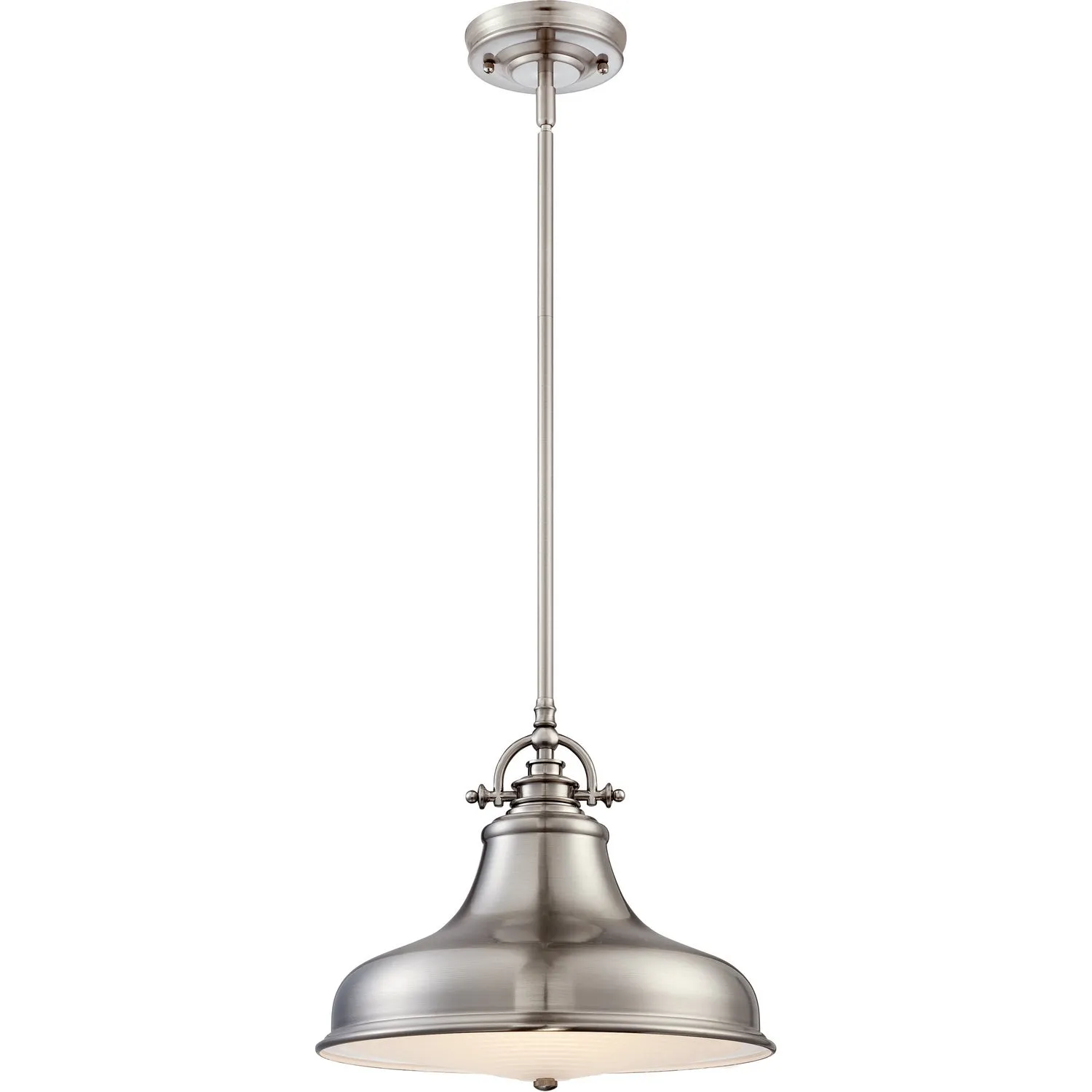 Emery 1-Light Pendant in Brushed Nickel