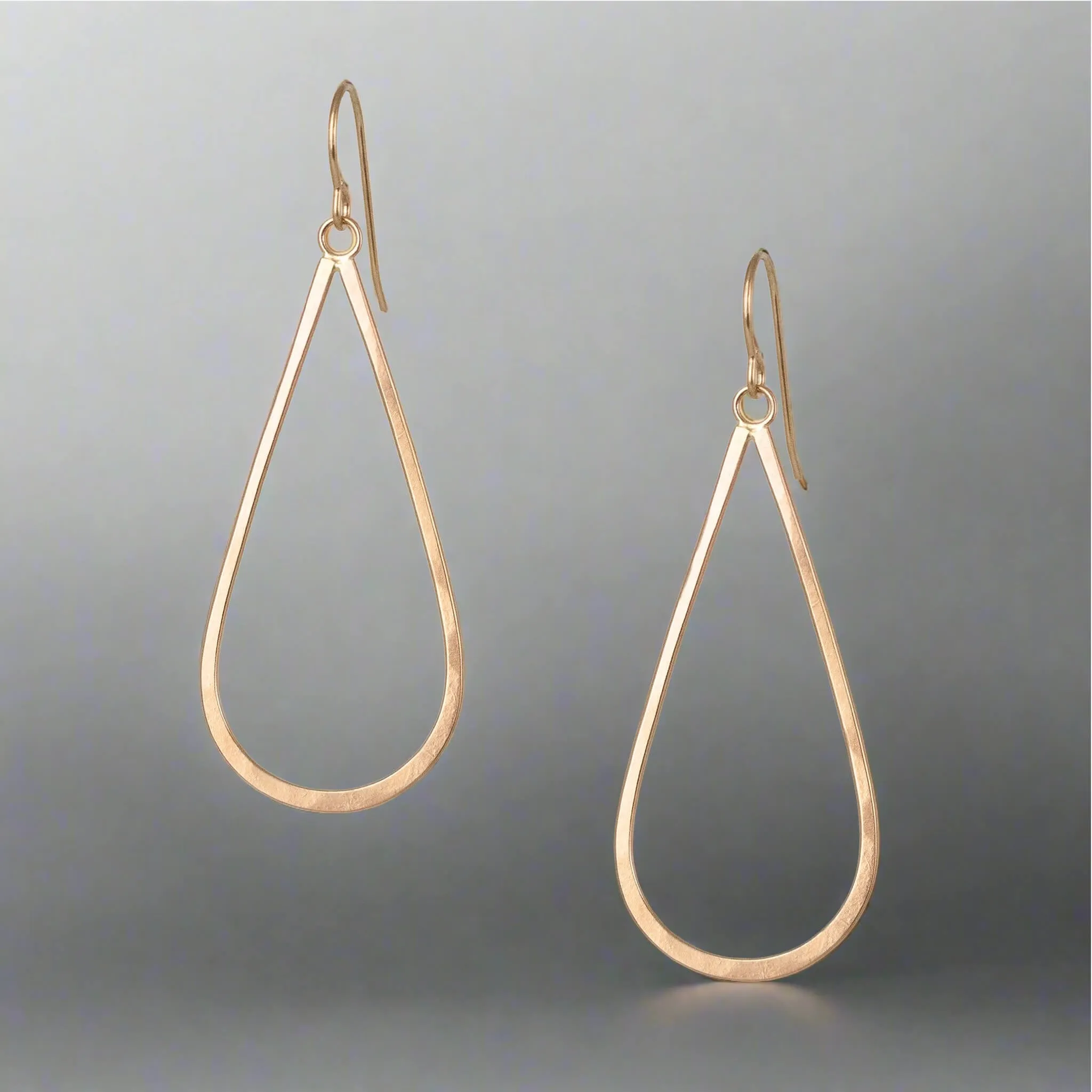 Gold Teardrop Earring