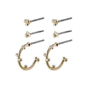 GRACEFULNESS earrings gold-plated