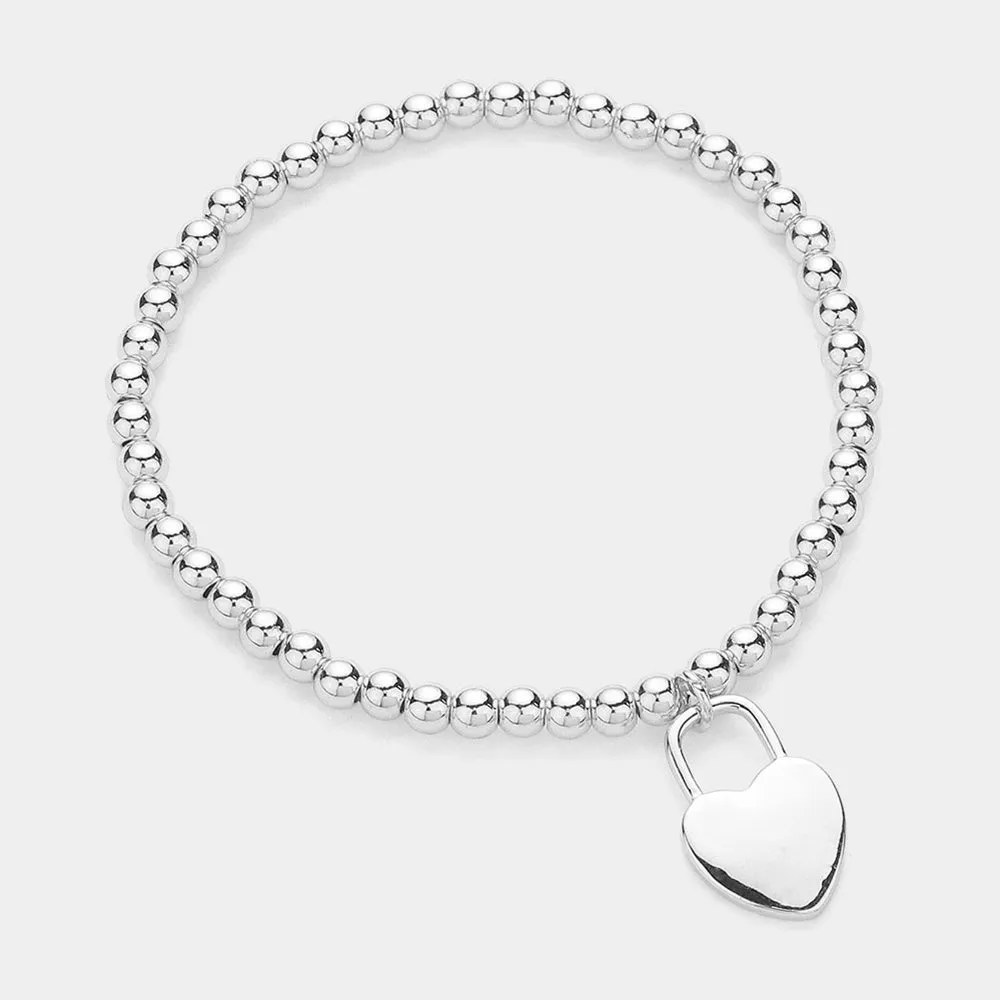 Heartbound Charm Bracelet