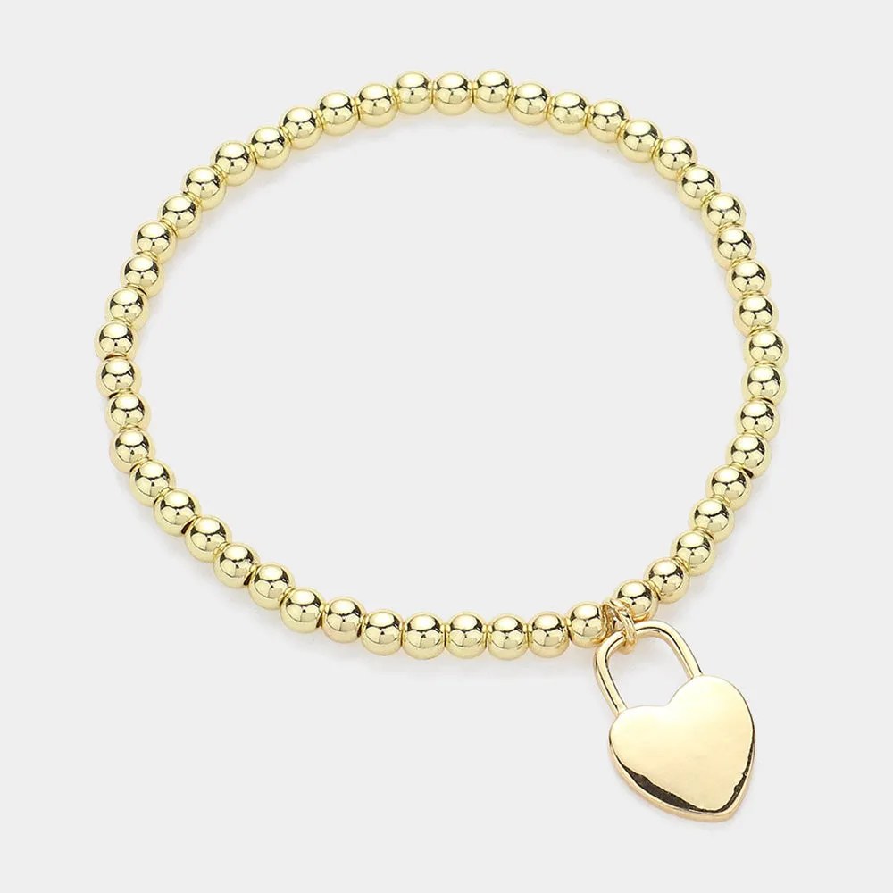 Heartbound Charm Bracelet