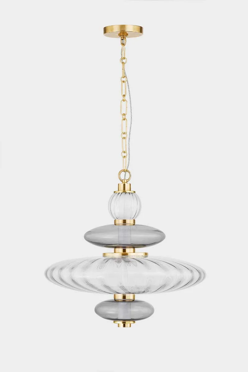 Hudson Valley Lighting Williams Pendant-Aged Brass