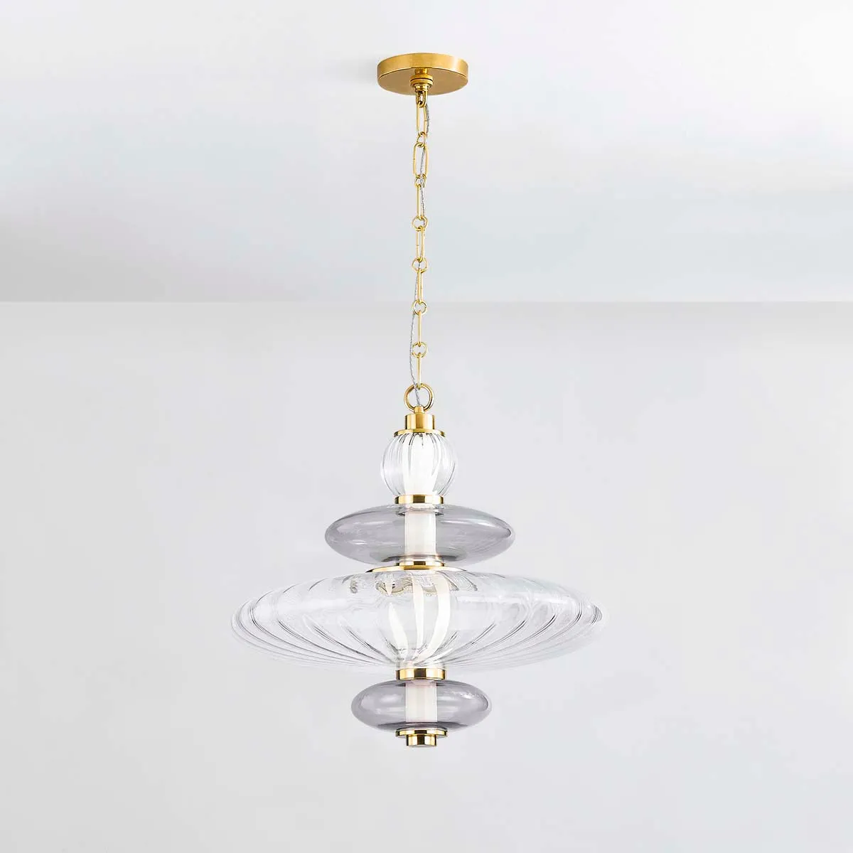 Hudson Valley Lighting Williams Pendant-Aged Brass