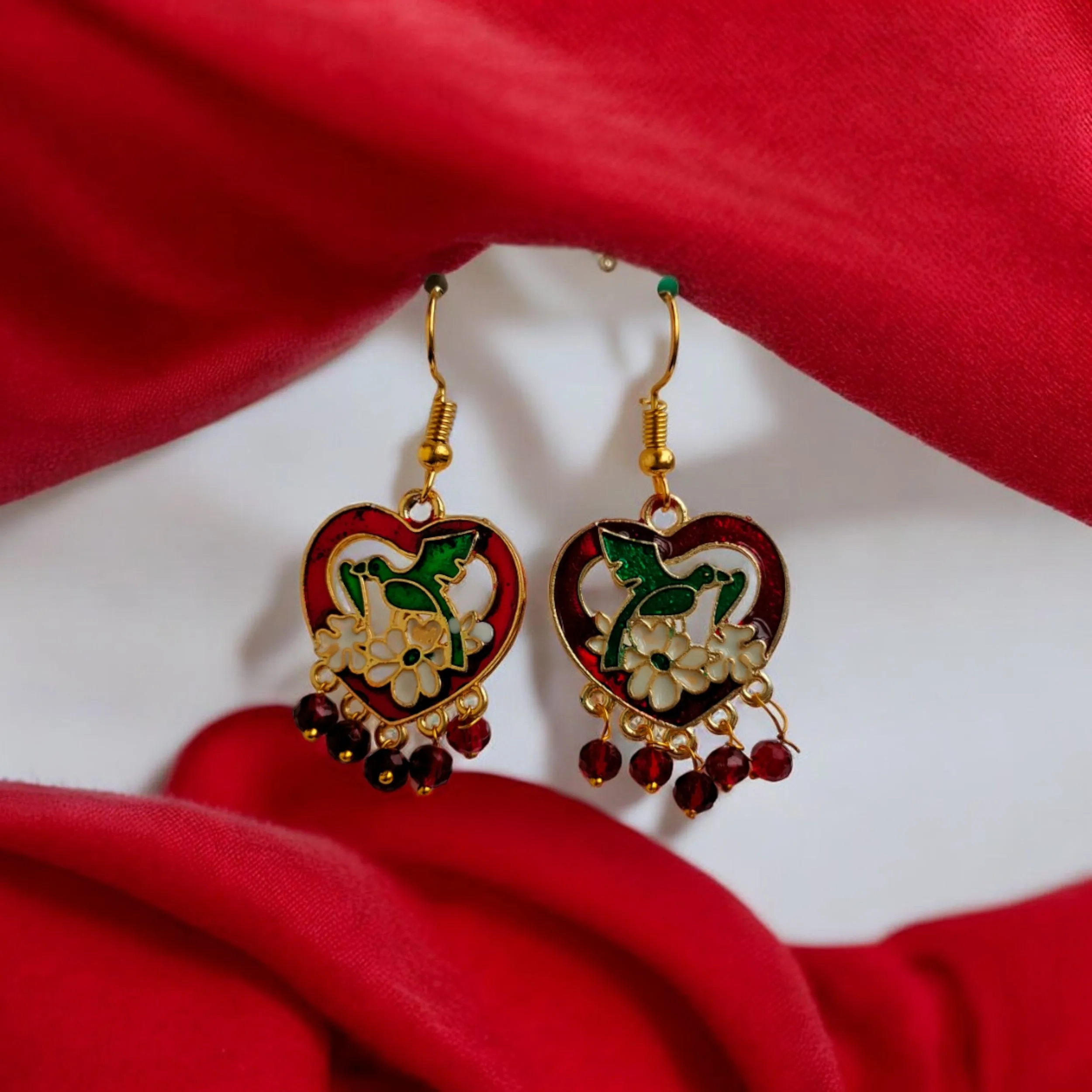 Jewelestia Parrot Paradise Earrings