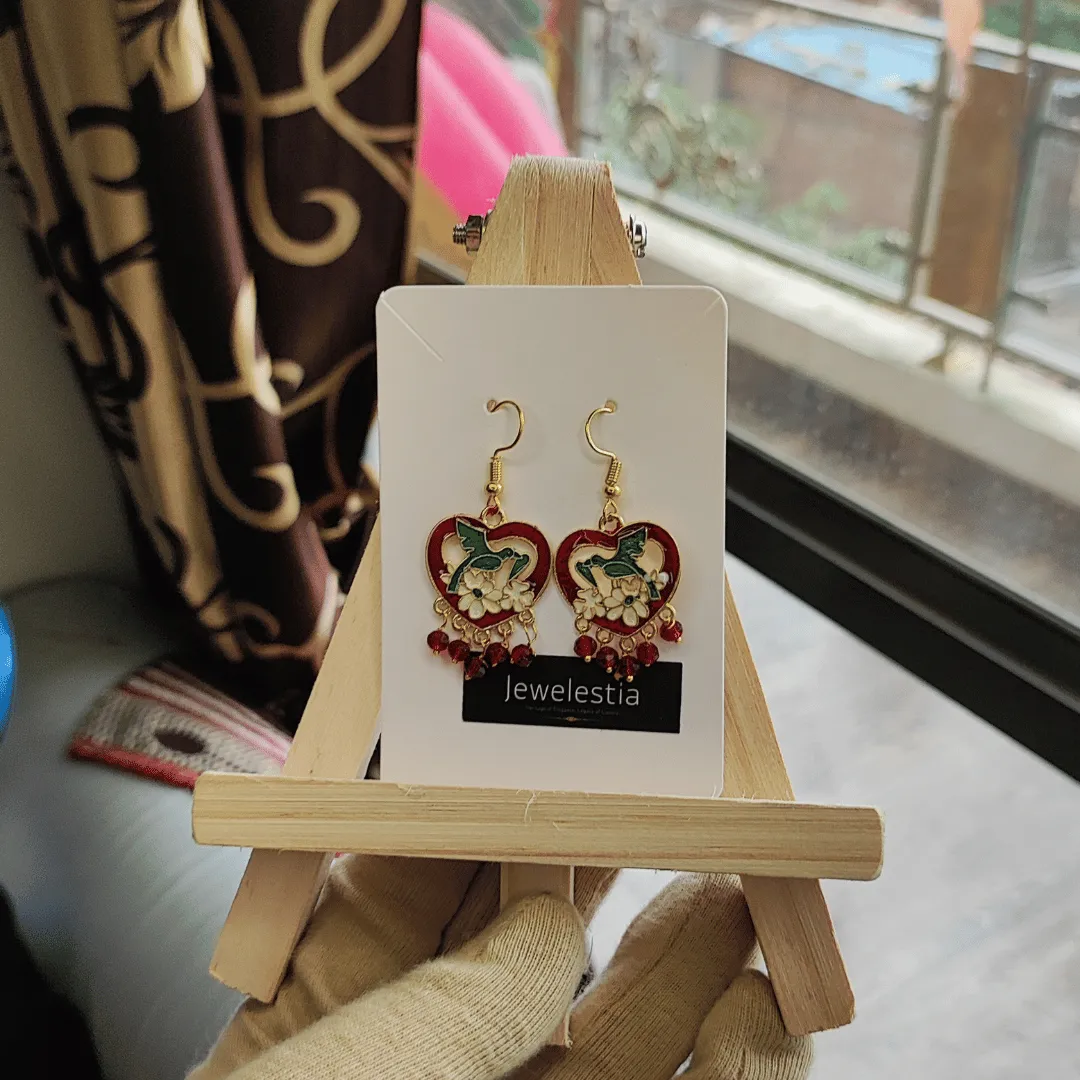 Jewelestia Parrot Paradise Earrings