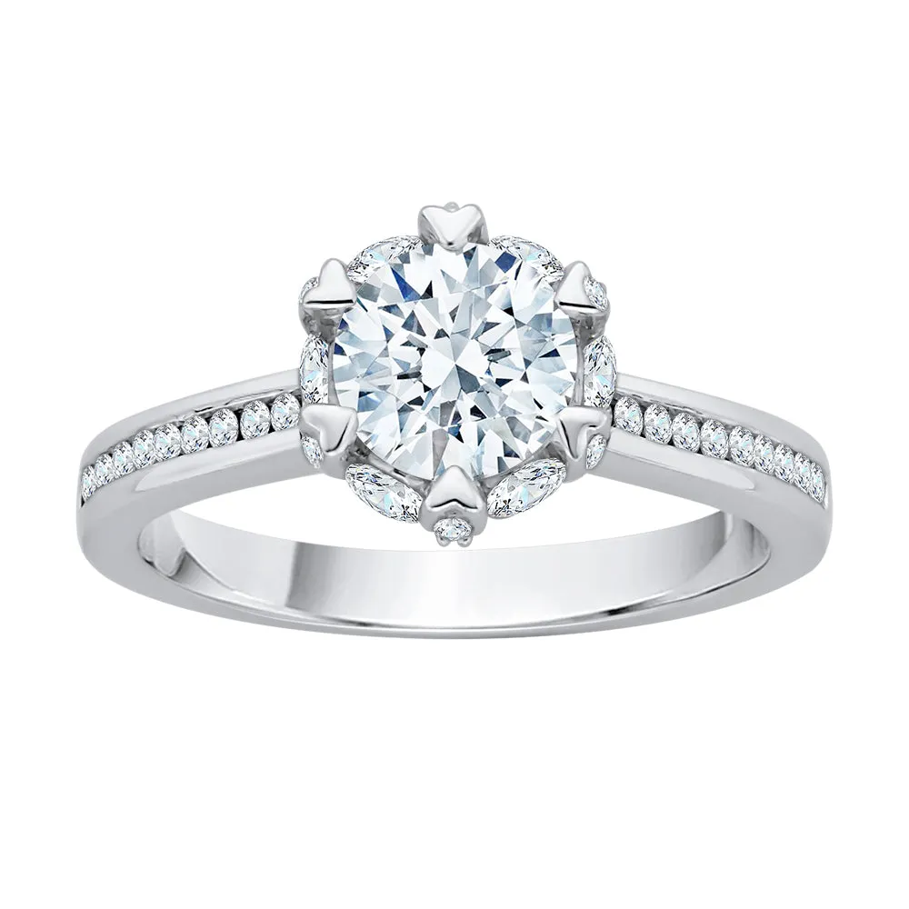 KATARINA 1 5/8 cttw Diamond Engagement Ring