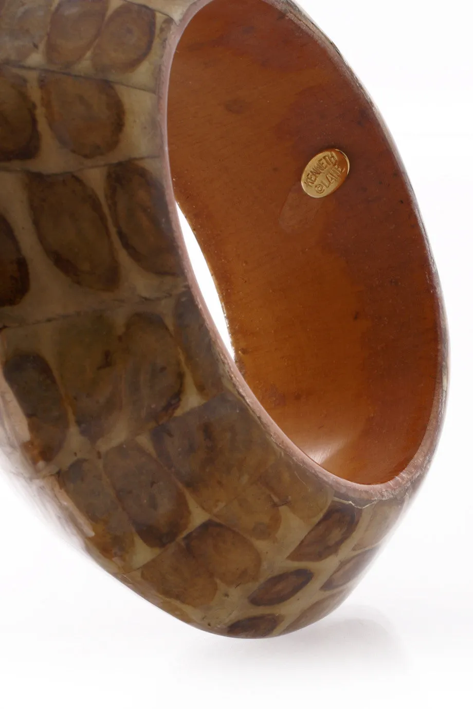 KENNETH JAY LANE TRIBAL Brown Bangle