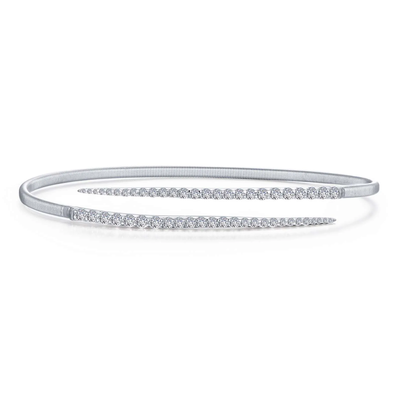 Lafonn Simulated Diamond Bypass Bangle Bracelet B0123CLP