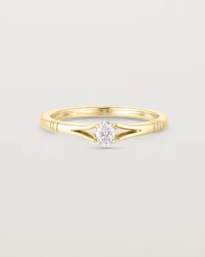 Lia Solitaire Ring | Diamond