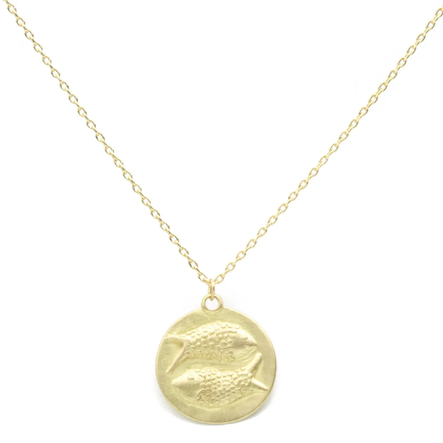 MARIAN MAURER Zodiac Medal Necklace