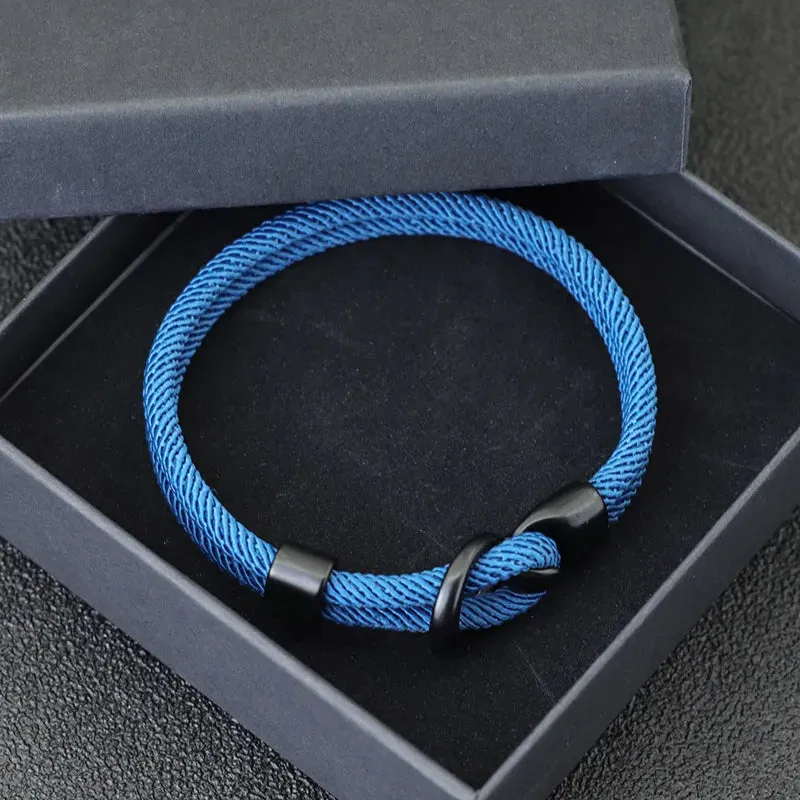 Men's Fashion Double Layer Rope Bracelet