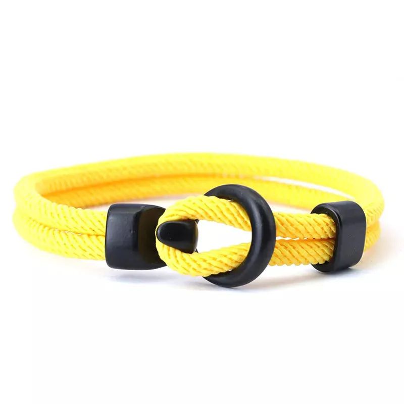 Men's Fashion Double Layer Rope Bracelet