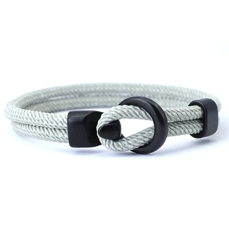 Men's Fashion Double Layer Rope Bracelet