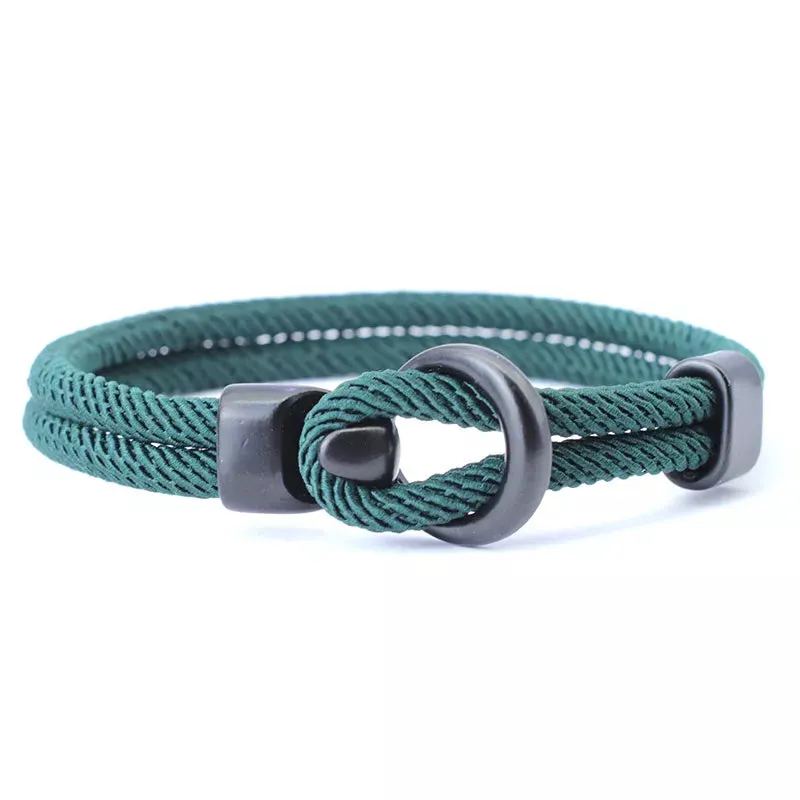 Men's Fashion Double Layer Rope Bracelet