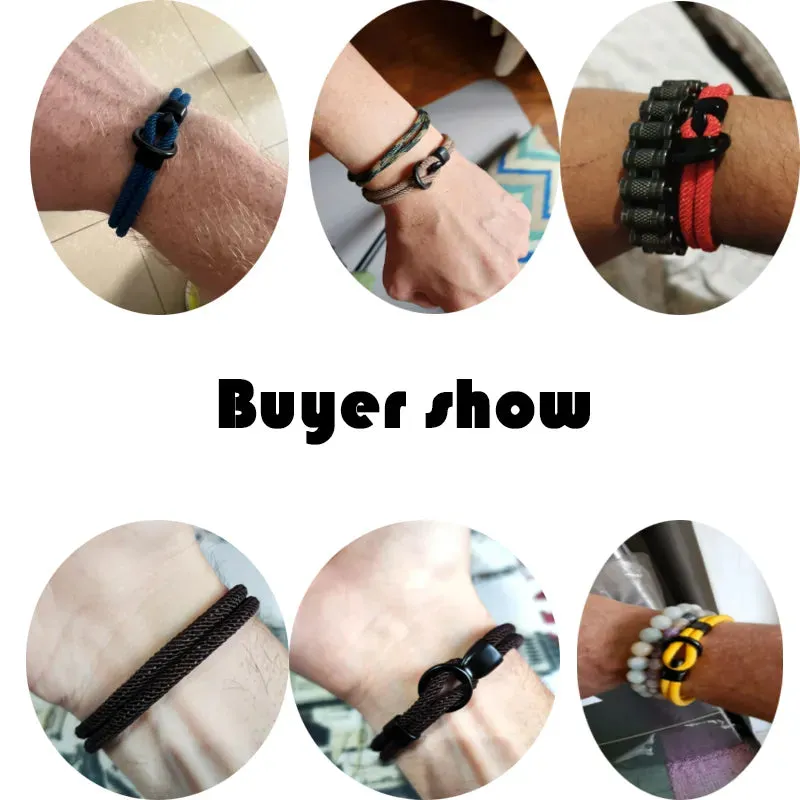 Men's Fashion Double Layer Rope Bracelet