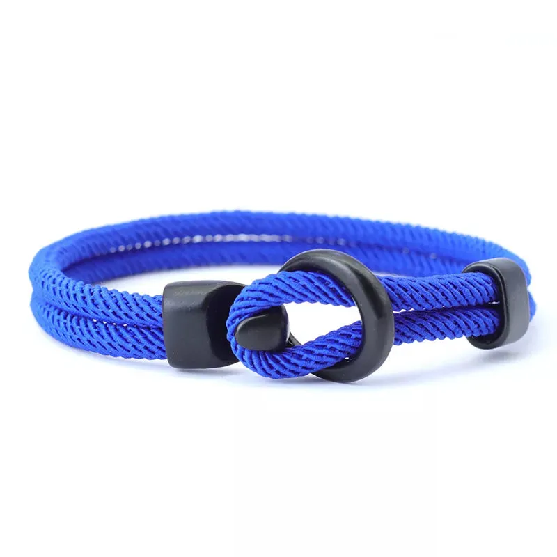 Men's Fashion Double Layer Rope Bracelet